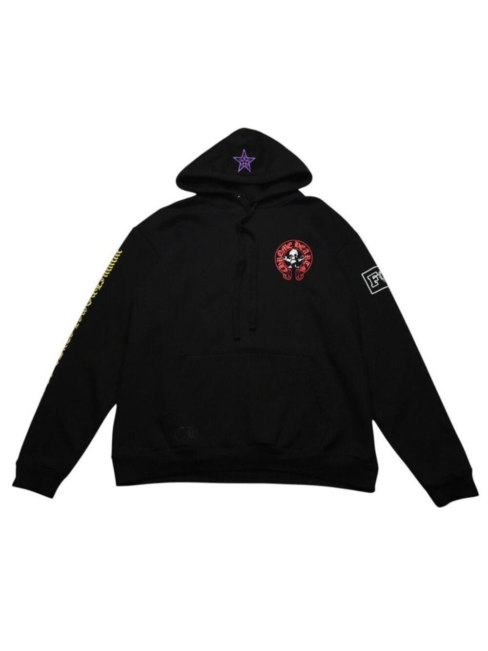 Chrome Hearts Foti Harris Teeter Pullover Hoodie Black XL